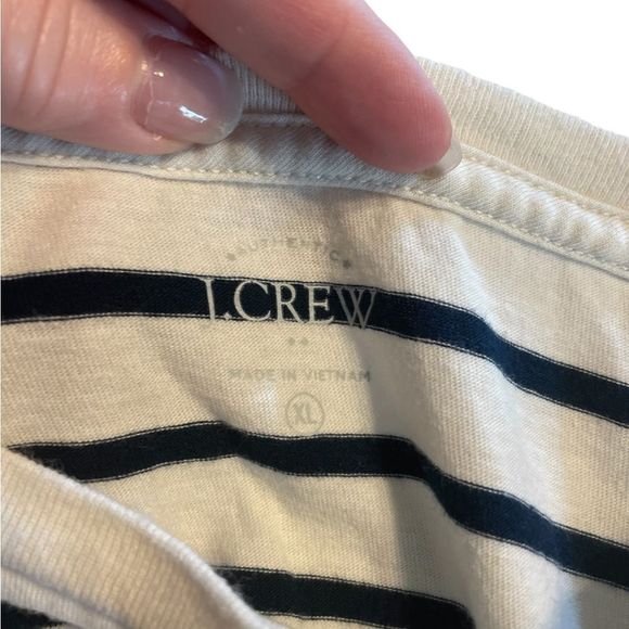 J Crew Mens striped tee XL - Picture 4 of 4